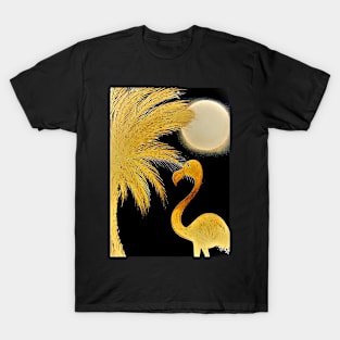 GOLD FLAMINGO T-Shirt